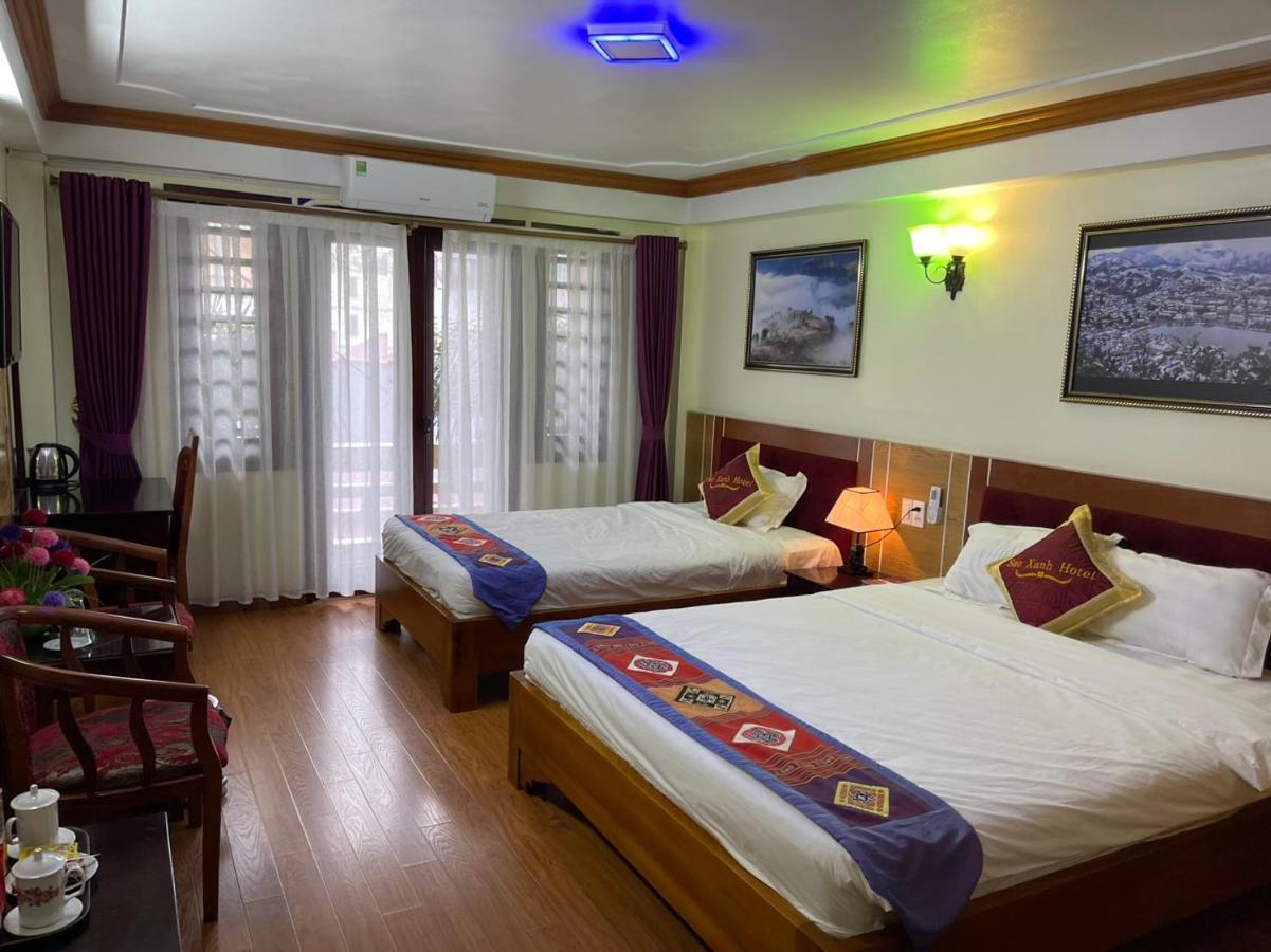 Hotel Sao Xanh Sapa Bagian luar foto